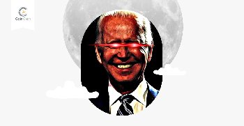 Joe Biden a Super Bowl után “lézerszemű” mémet posztolt